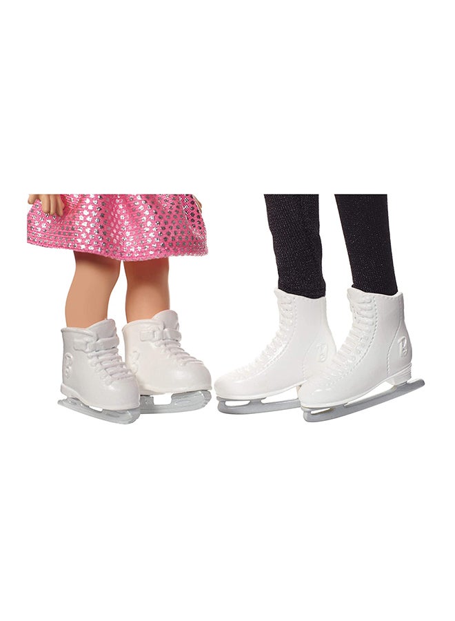 Barbie - Ice Skating Coach Doll Playset 21.6 x 6 x 32.4cm - Image 1