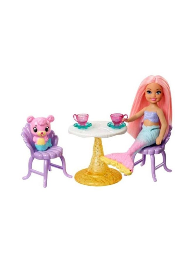 Barbie - Dreamtopia Chelsea Mermaid Dolls And Playset FXT20 12.7x38.1x38.1cm - Image 1