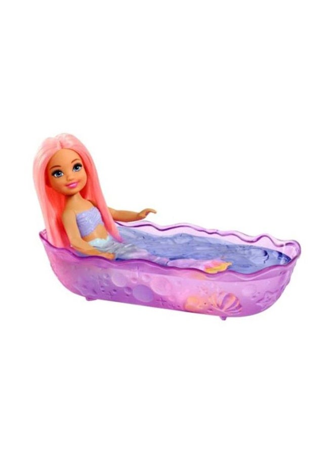 Barbie - Dreamtopia Chelsea Mermaid Dolls And Playset FXT20 12.7x38.1x38.1cm - Image 1