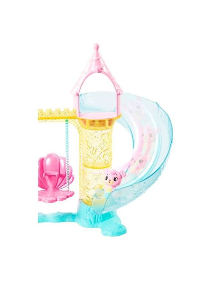 Barbie - Dreamtopia Chelsea Mermaid Dolls And Playset FXT20 12.7x38.1x38.1cm - Image 1