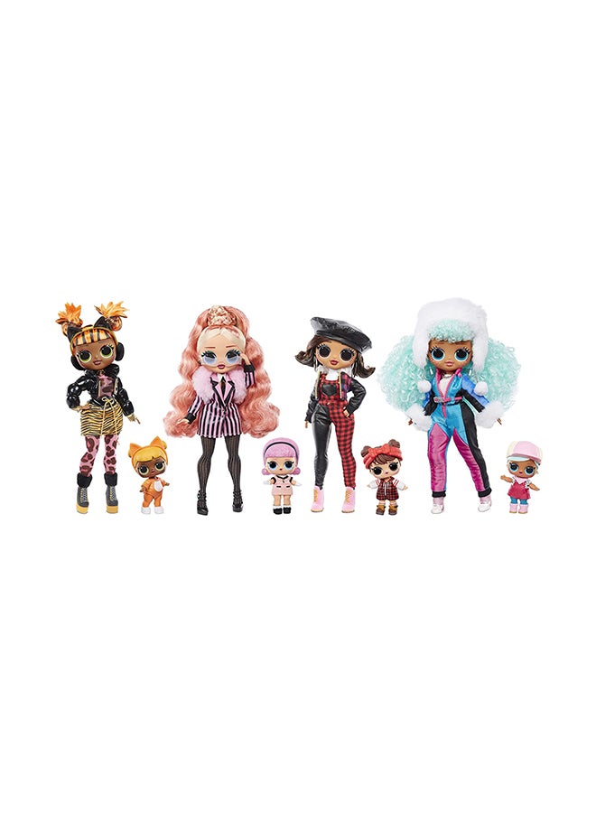 Lol Surpise - O.M.G. Winter Chill Fashion Doll And Brrr B.B. Doll 3 x 12.25 x 12inch - Image 1