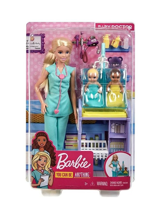 Barbie Baby Doctor Playset  - Image 1