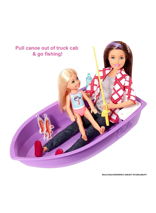 Barbie 60-Piece 3-In-1 Dreamcamper 8.6 x 22.3 x 11.4cm