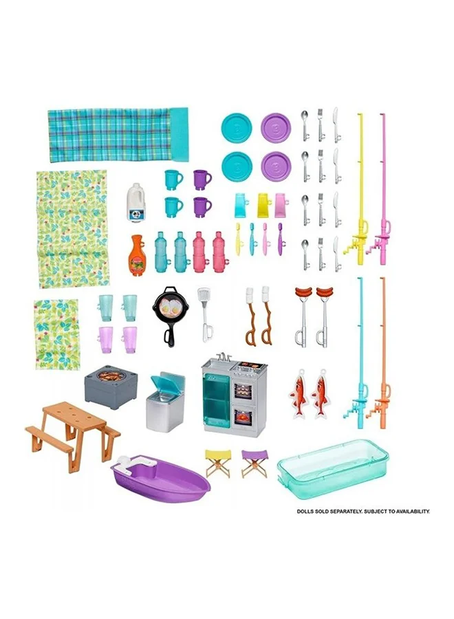 Barbie 60-Piece 3-In-1 Dreamcamper 8.6 x 22.3 x 11.4cm