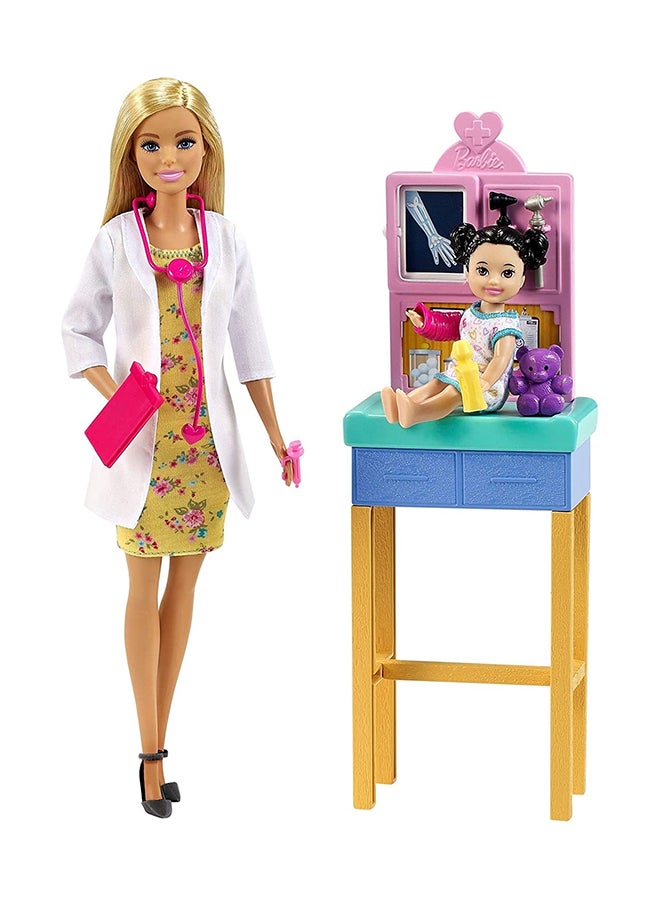 Barbie Pediatrician Doll Playset 5.6 x 9.4 x 26.7cm - Image 2