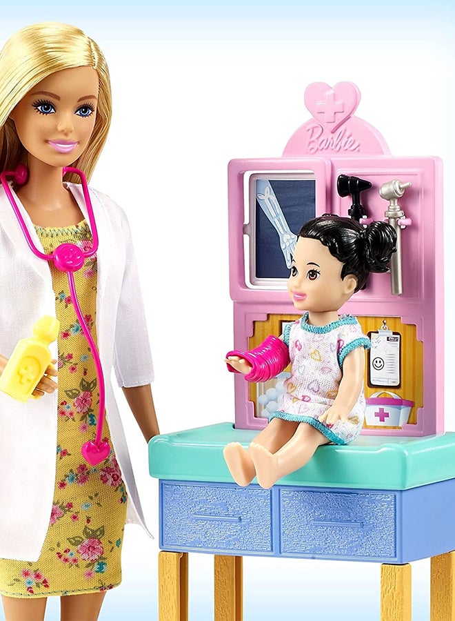 Barbie Pediatrician Doll Playset 5.6 x 9.4 x 26.7cm - Image 5