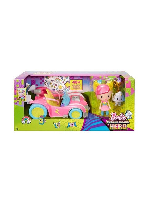 Video Game Hero Vehicle And Figure Play Set 5 x 14 x 6.38inch
