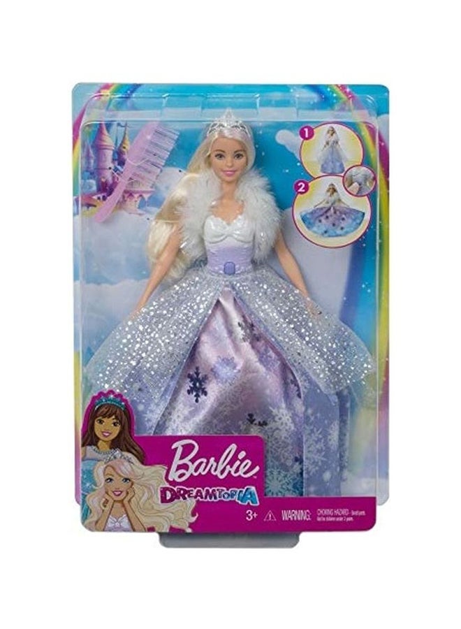 Barbie Dreamtopia Fashion Reveal Princess Doll Set ‎7.01 x 20.5 x 30.99cm  - Image 1