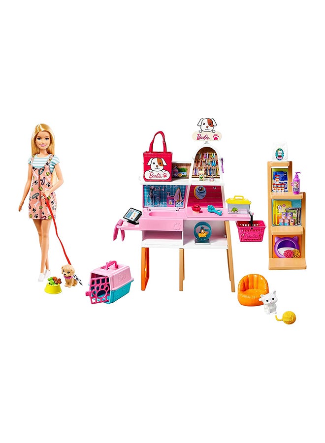Barbie Doll And Pet Boutique Playset ‎6.35 x 23.09 x 31.29cm - Image 2