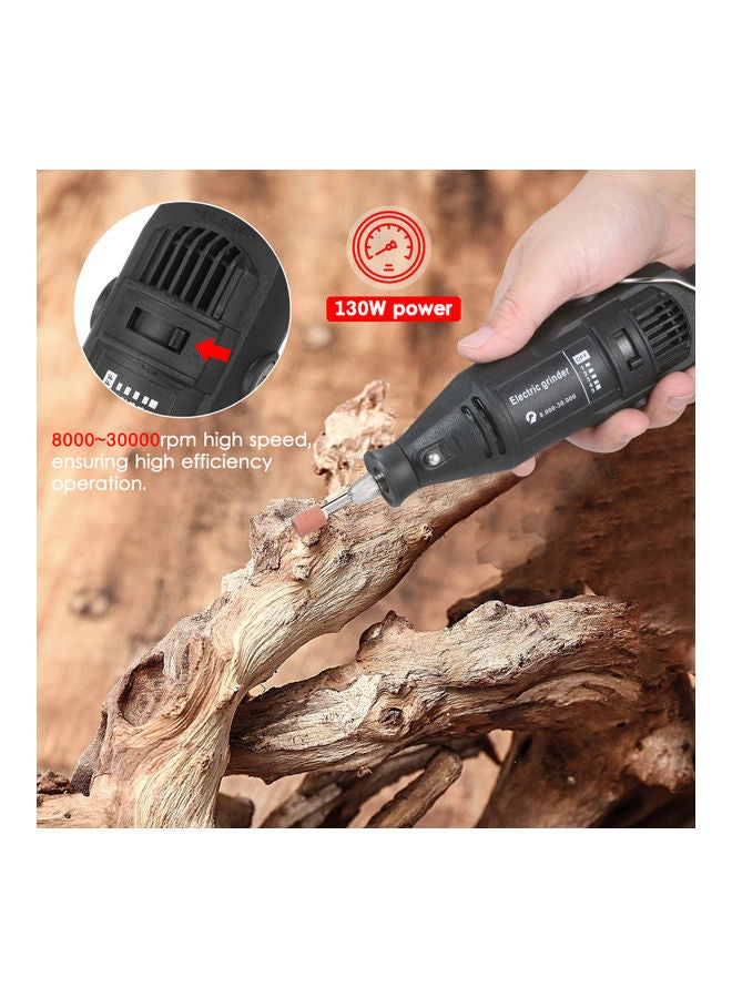 Handheld Chainsaw Grinder With Accessories Black/White/Silver  - Image 4