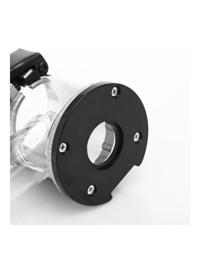 Aluminum Plunge Router Base Black/Silver - Image 4