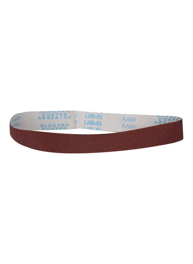 10-Piece Sanding Belt Set Red  - Image 5