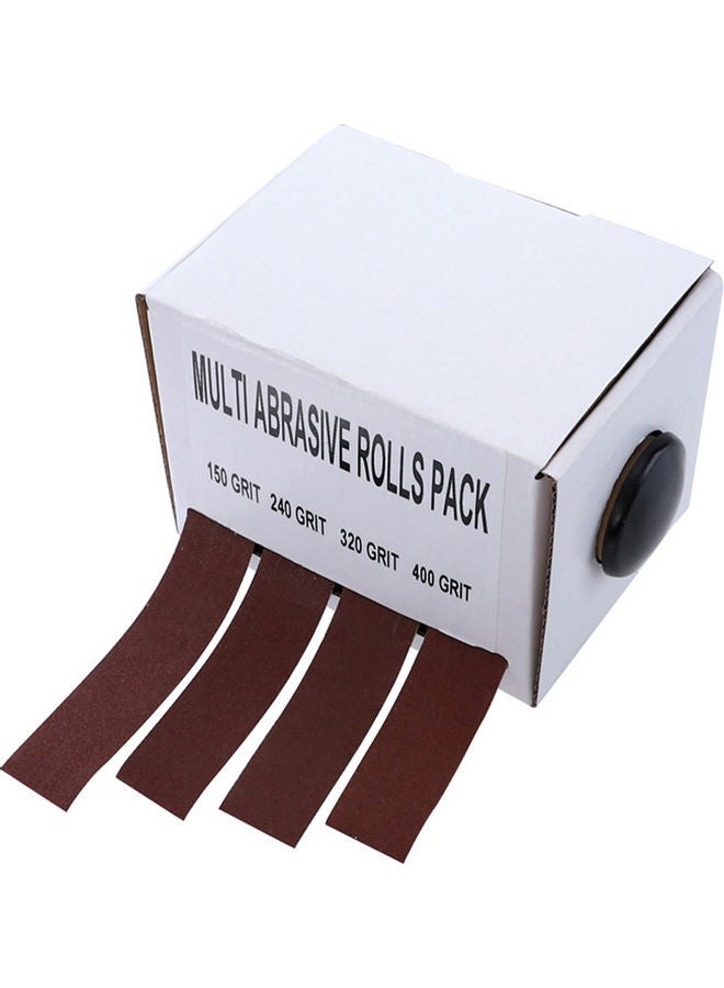 4-Piece Sanding Belt Set Red  - Image 1