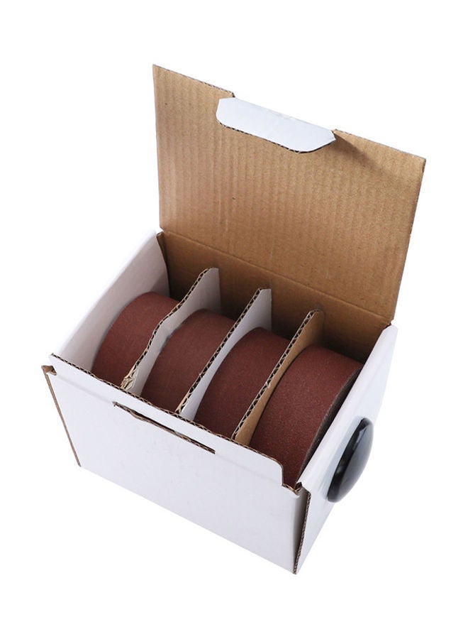 4-Piece Sanding Belt Set Red  - Image 2