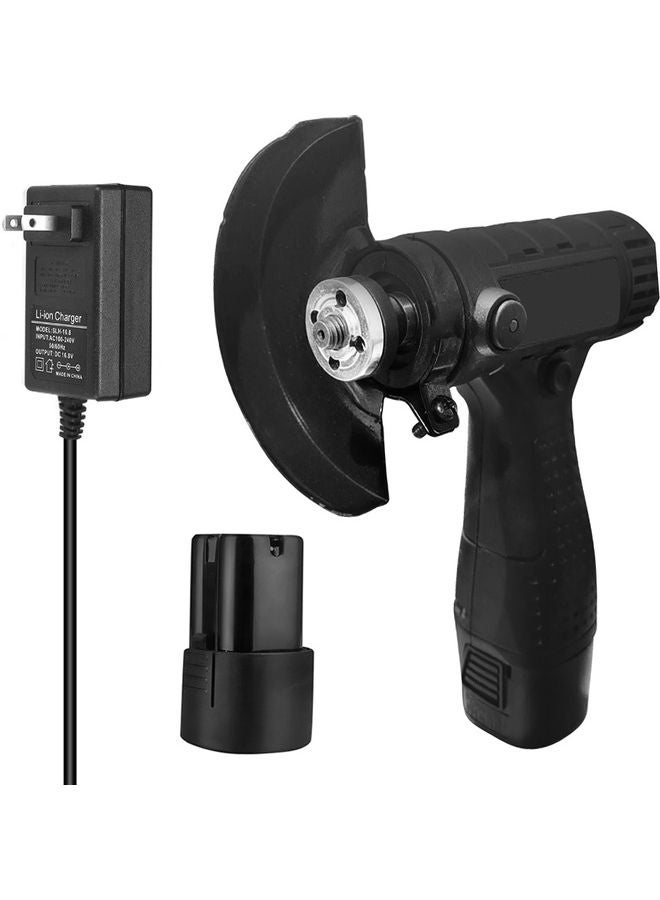 Mini Cordless Angle Angle Grinder Set Black - Image 1