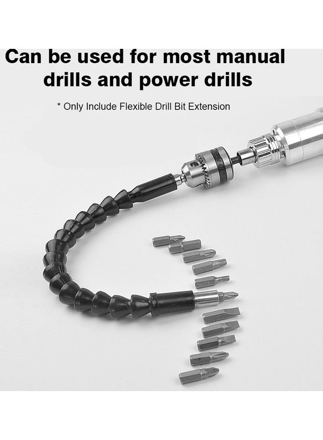 Flexible Drill Soft Shaft Black/Silver - Image 5