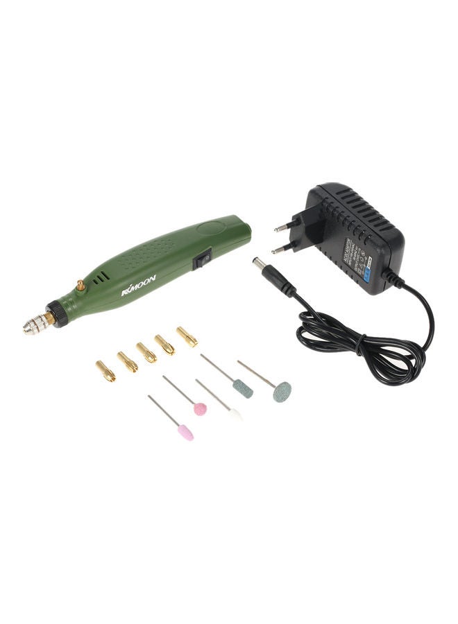 KKmoon Electric Grinding Set Green/Black/Gold - Image 1