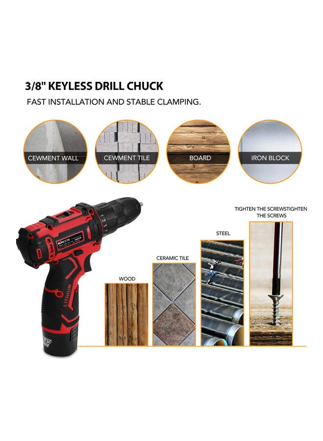 KKmoon Multifunctional Electric Drill Multicolour - Image 4