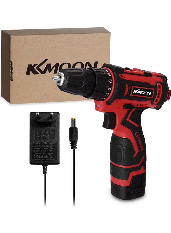 KKmoon Multifunctional Electric Drill Red/Black - Image 1