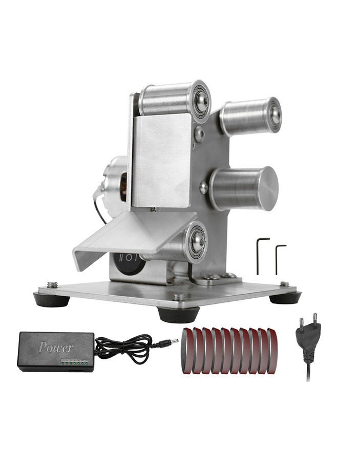Mini Grinder Belt Sander With Accessories Silver/Black  - Image 1