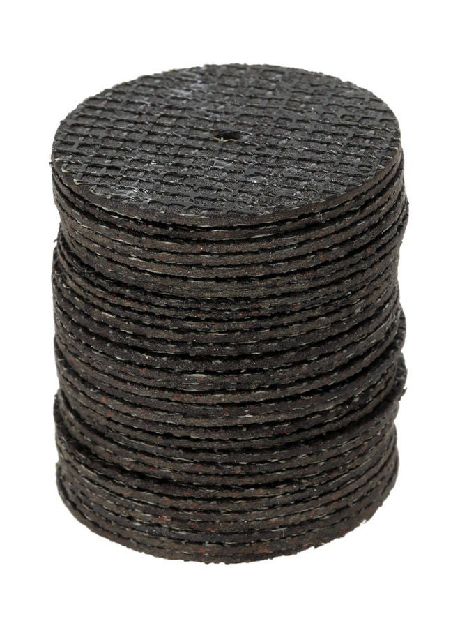Generic 30-Piece Reinforced Cutting Sand Wheel Disc Set Black  - Image 1
