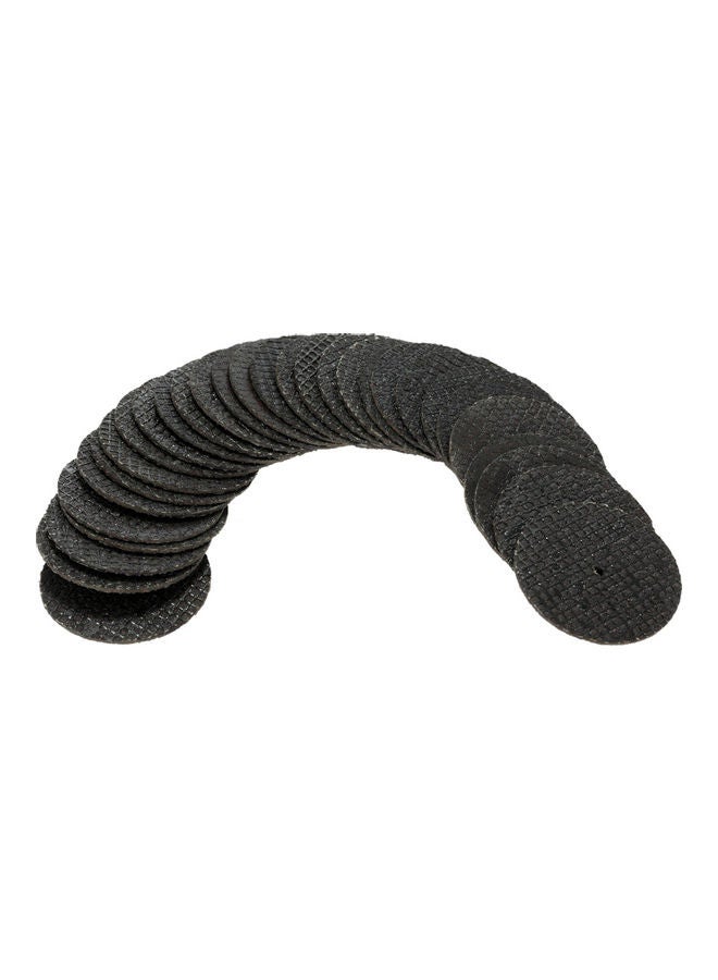 Generic 30-Piece Reinforced Cutting Sand Wheel Disc Set Black  - Image 3