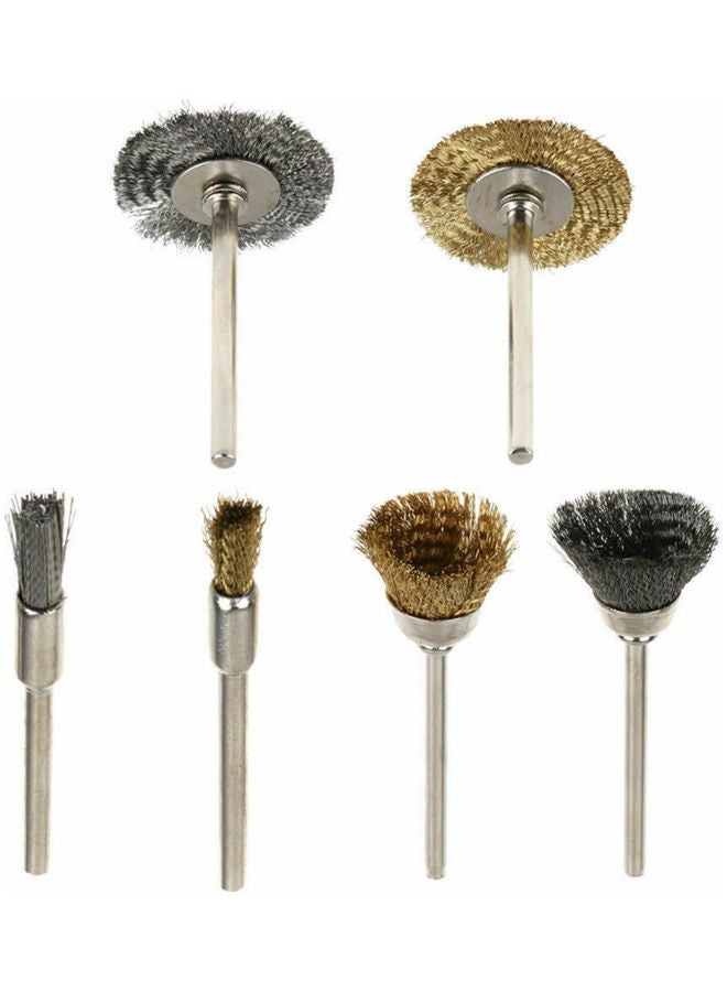 36PCS Steel Wired Brush Multicolour - Image 3