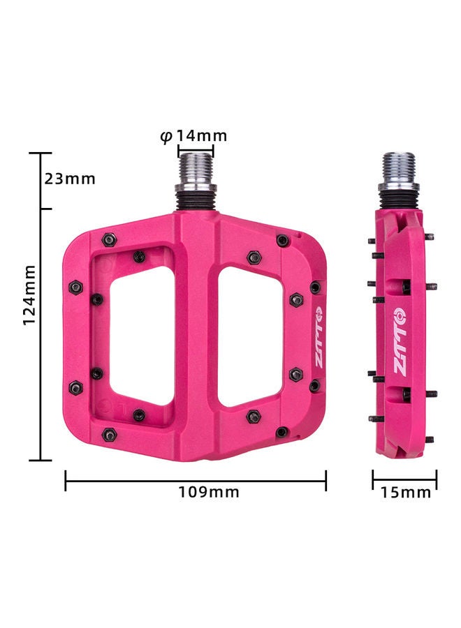 زد تي تي أو طقم دواسات دراجة من ألياف النايلون . - Image 2