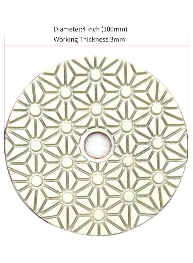 3-Piece Polishing Pad Set Beige  - Image 3