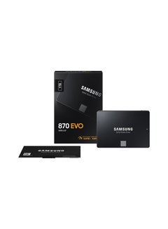 870 EVO 1TB 2.5 Inch SATA III Internal SSD, Up to 560 MB/s Seq Read & 530 MB/s Seq Write Speed, V-NAND Technology, 1GB LPDDR4 Cache, MKX Controller, 1.5 M Hrs. MTBF, Black | MZ-77E1 1 TB - v1625729081/N46008120A_3