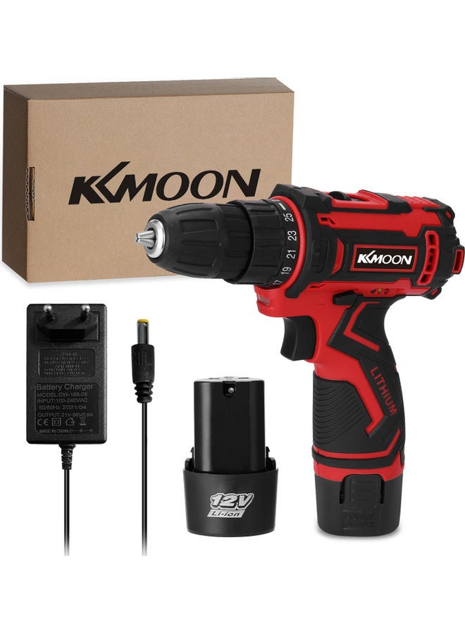 KKmoon Multifunctional Electric Drill Red/Black - Image 1