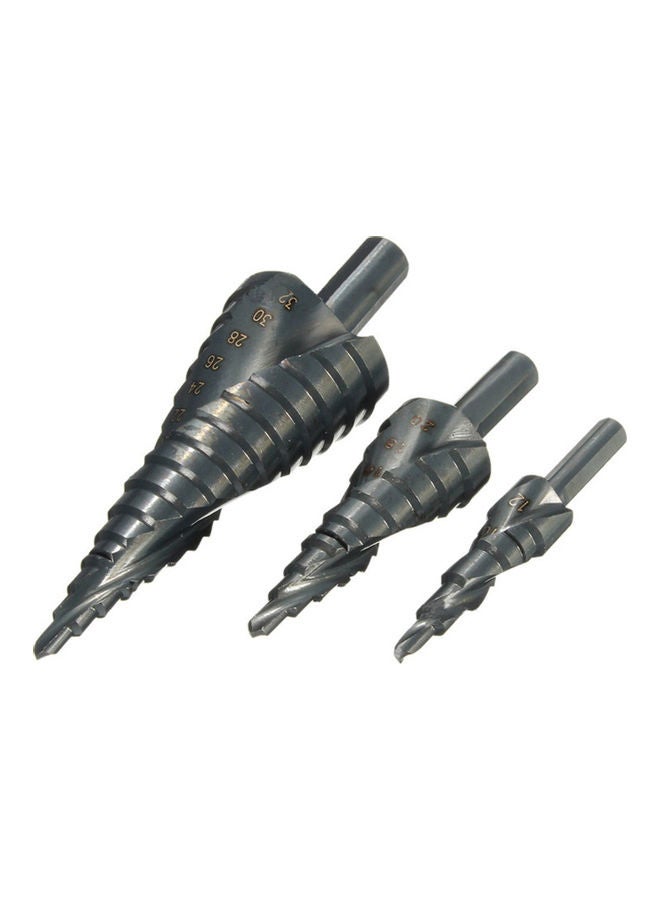 3-Piece HSS Drill Bit Set Black - Image 2