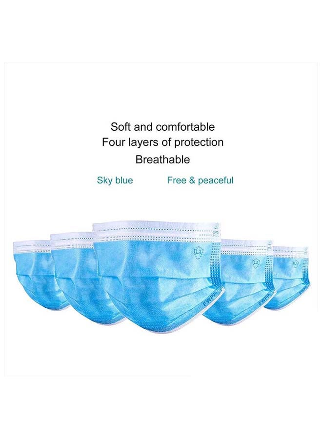 أوبتيتيكت مجموعة أقنعة طبية للوجه من 4 طبقات للاستخدام مرة واحدة مكونة من 50 قطعة - Image 2