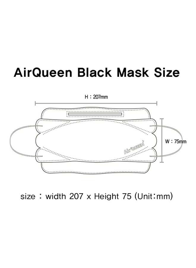 Air QUEEN Pack Of 50 Pieces Nano Face Mask  - Image 3