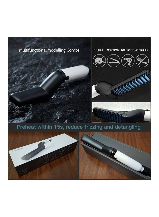 صن شاين مشط وجهاز لتمليس الشعر واللحية متعدد الوظائف متعدد الألوان - Image 5