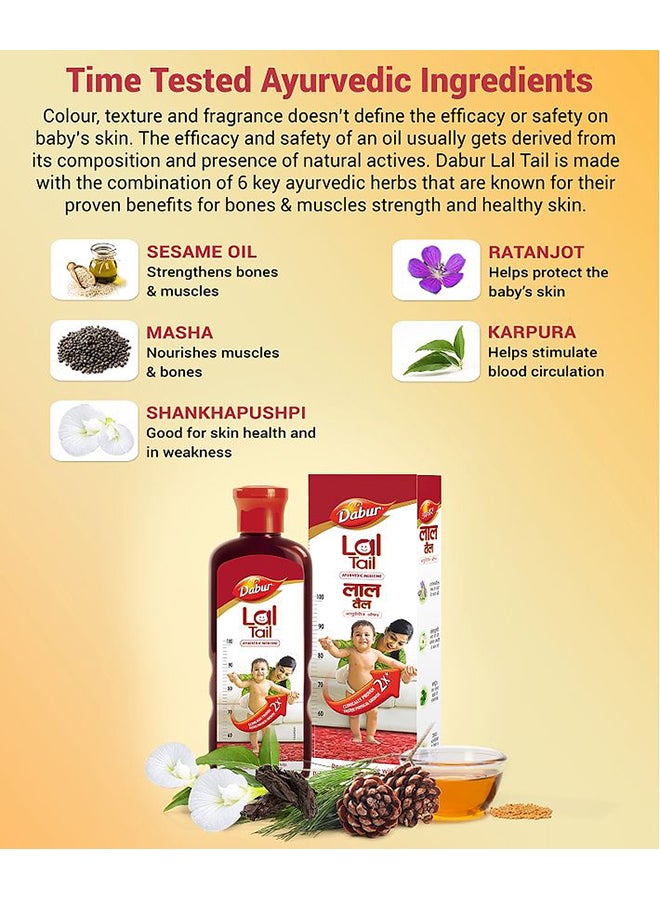 Dabur Lal Tail 200g  - Image 2