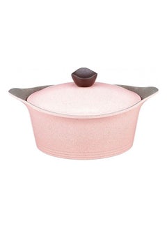 Neoflam Pote Granite Cooking Pot Pink 28cm  - Image 2