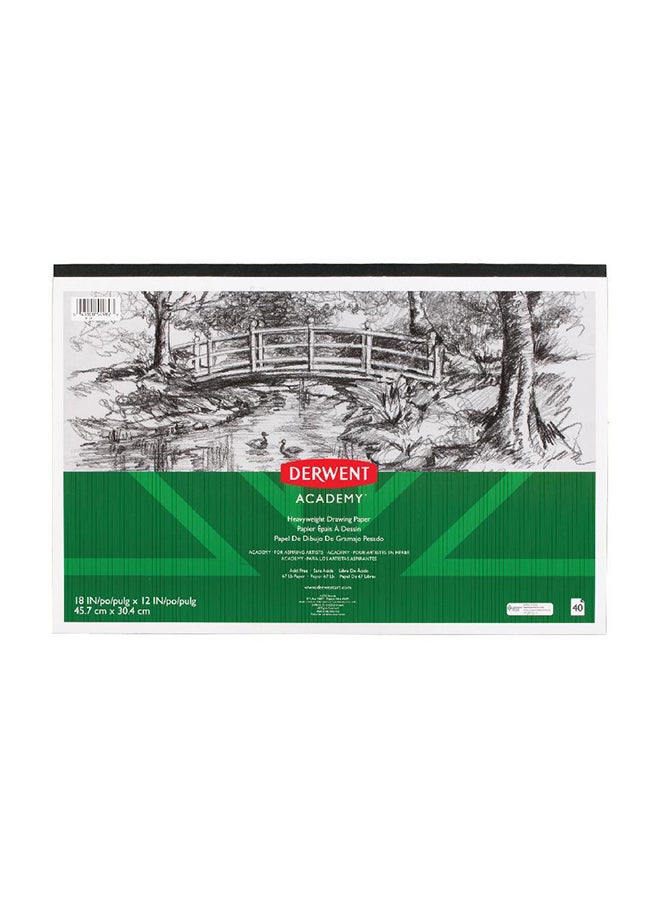 Academy Drawing Pad White