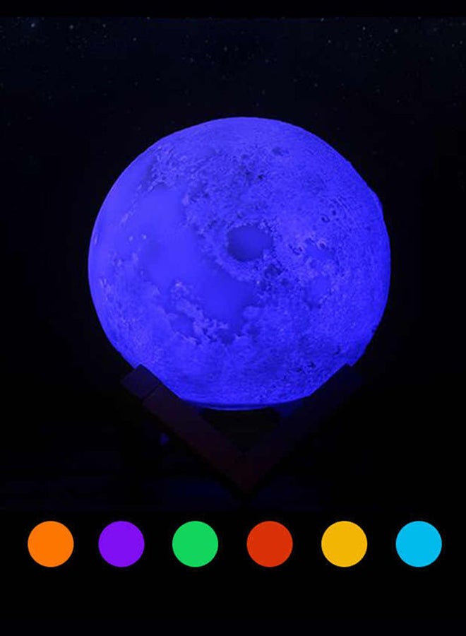 Generic - LED Touch Moon Lamp Quran Bluetooth Speaker White - Image 1