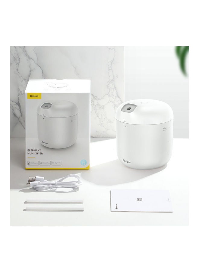 Elephant 2-In-1 Humidifier Air Purifier With LED Lamp DHXX-02 White