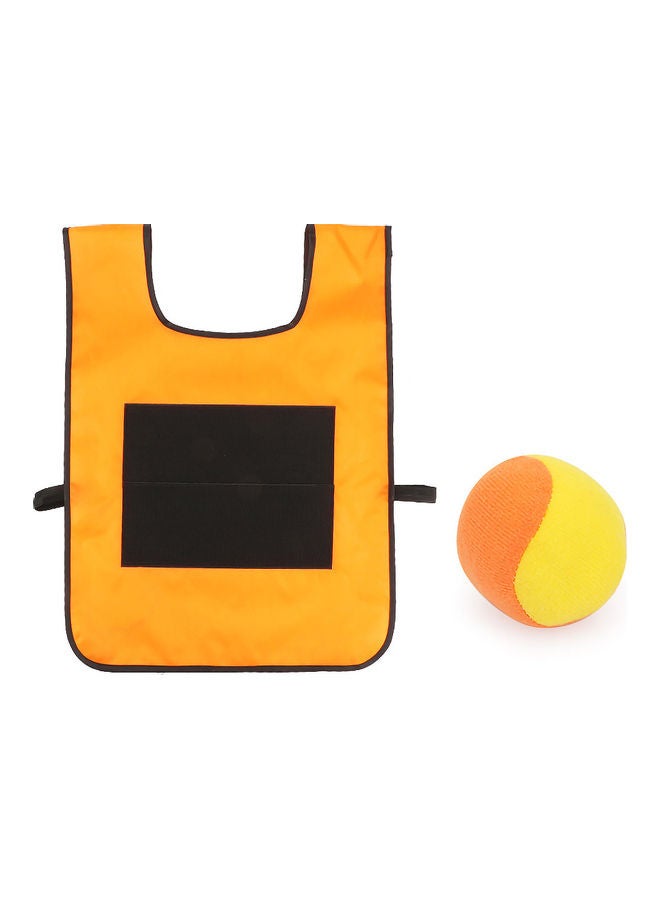MissTiara 5-Piece Ball with Sticky Vest Outdoor Sports Game  - Image 1