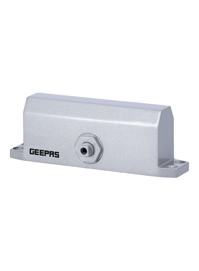 GEEPAS Heavy Duty Door Closure, Leakage Free Door Closure| Durable Material with Hydraulic Working | Max-65 Kg Door for Office, Showrooms, Shops & More Silver  - Image 3
