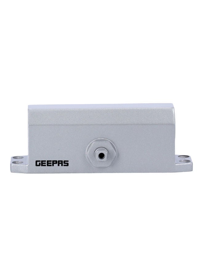 GEEPAS Heavy Duty Door Closure, Leakage Free Door Closure| Durable Material with Hydraulic Working | Max-65 Kg Door for Office, Showrooms, Shops & More Silver  - Image 2