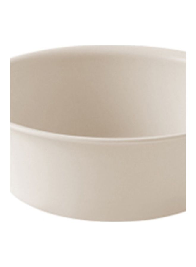 Multifunctional Mini Bathroom Wash Bowl Beige 25 x 25 x 8.5cm  - Image 3