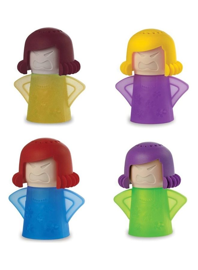 Household Plastic Microwave Oven Steam Cleaner Yellow - Image 5