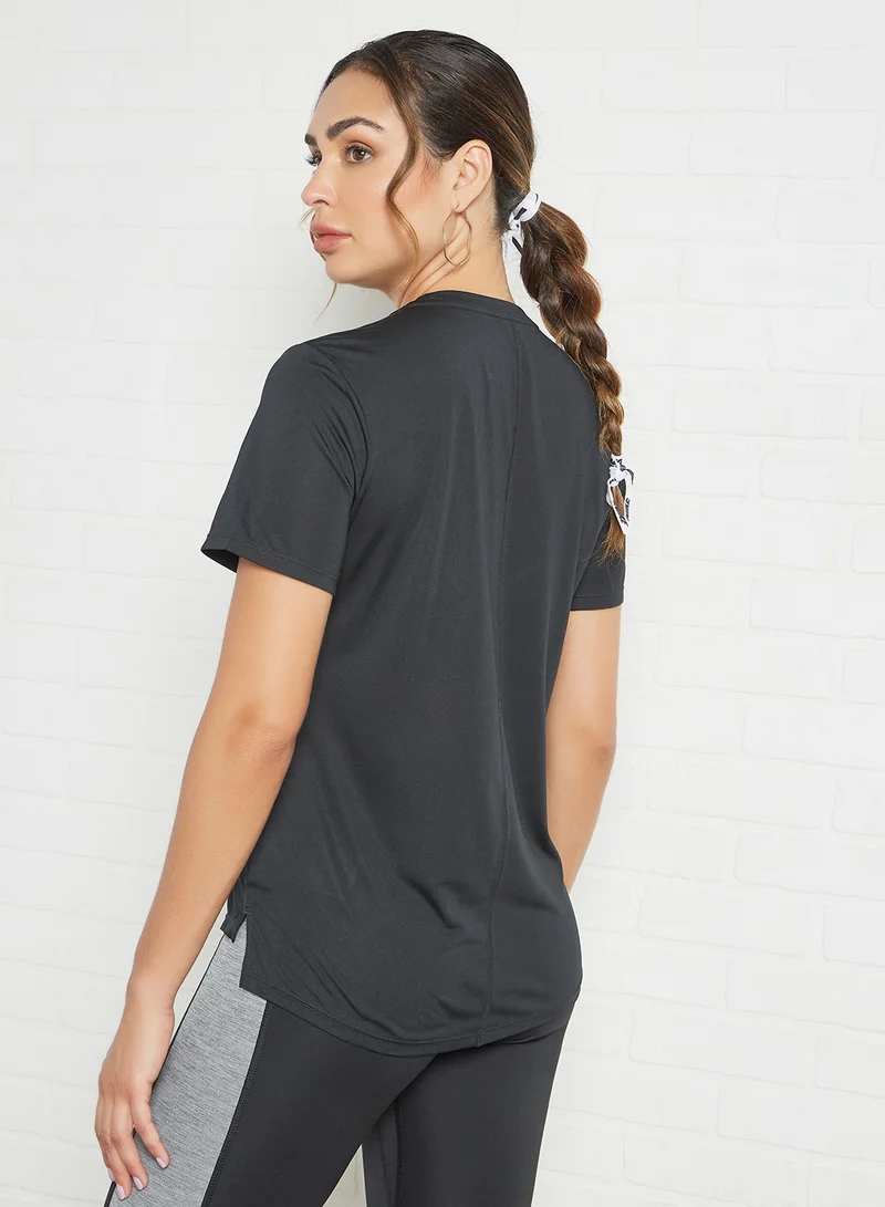 Nike Dri-FIT One Short Sleeve T-Shirt Black