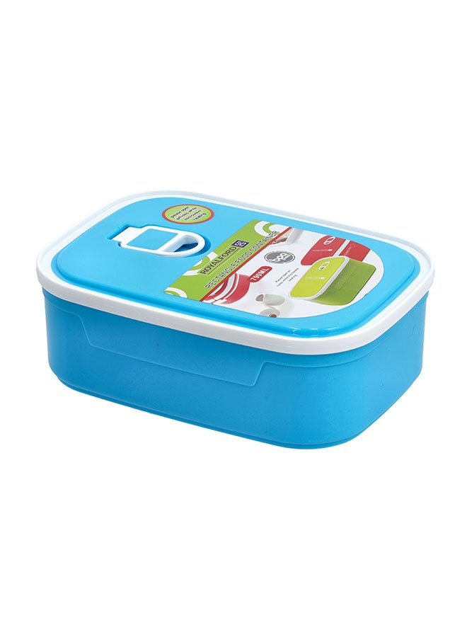 Royalford Food Container Blue 790ml  - Image 1