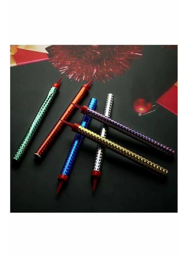 طقم من 6 شموع لامعة لأعياد الميلاد لامعة 30سم - Image 2