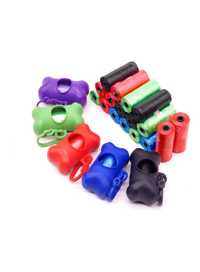 Generic 5-Piece Baby Disposable Diaper Bag Rolls With One Dispenser  - Image 2