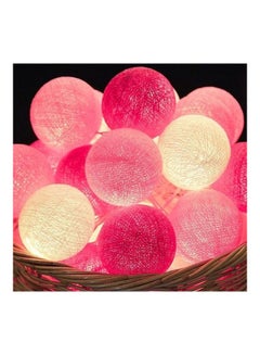 Cotton Ball LED Light Pink